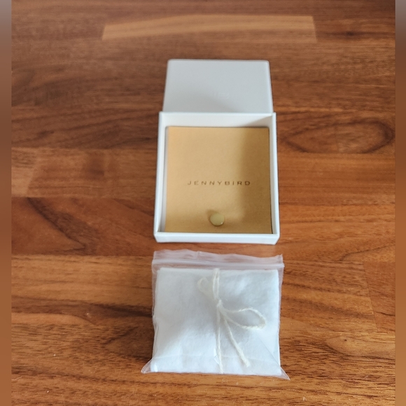 Jenny Bird Gold Hoop Earrings - Picture 5 of 6